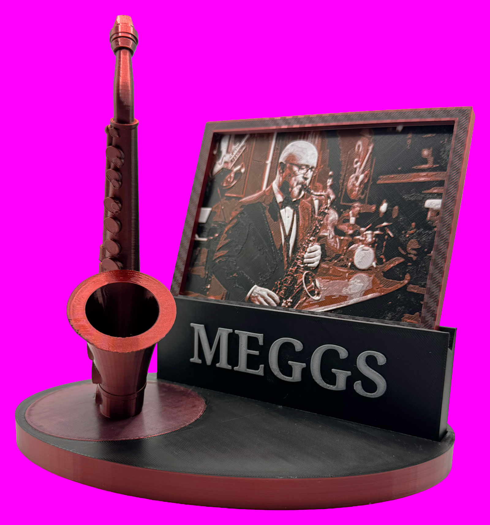 Front view of the keepsake print